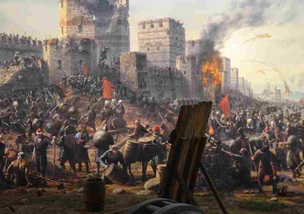 The Mongol invasion of Baghdad in 1258, which destroyed the Islamic center of science and technology